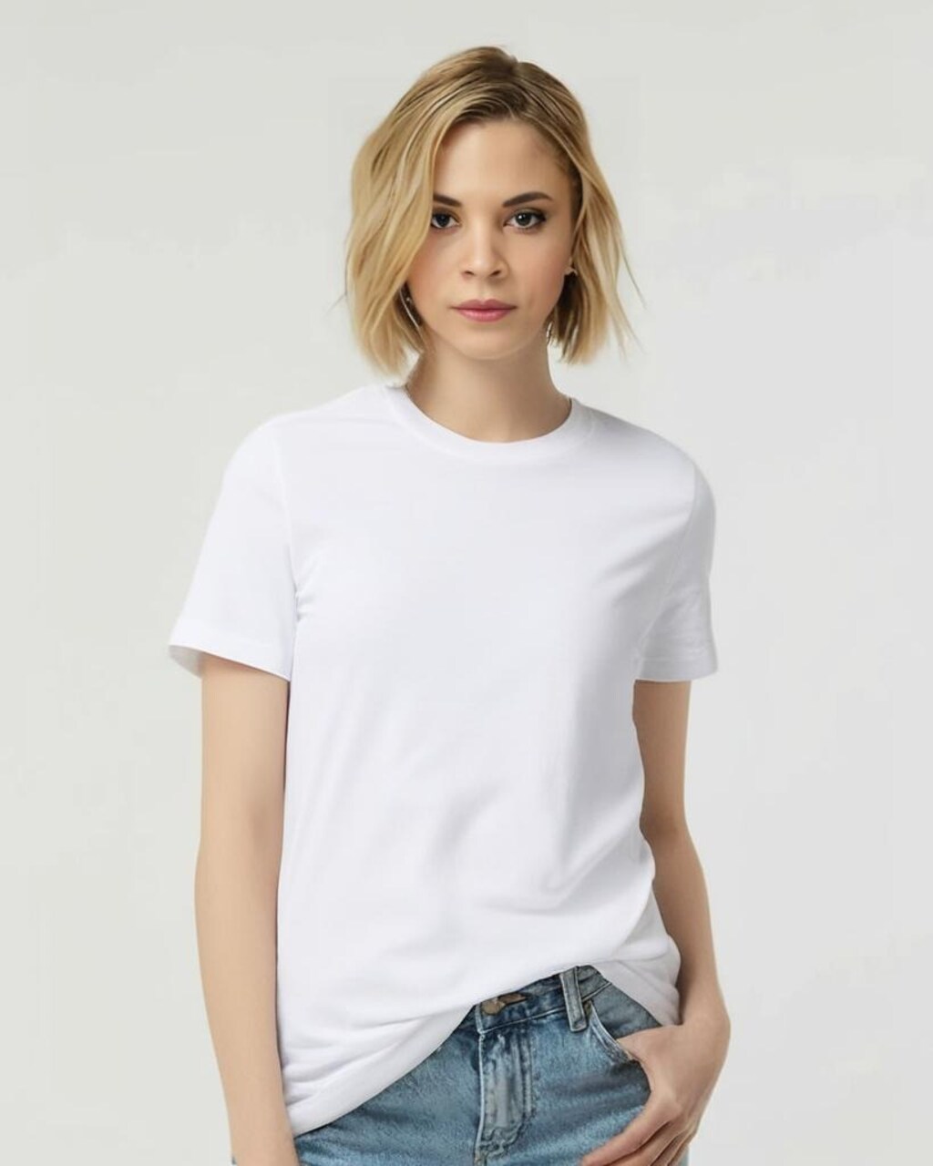 Gildan Softstyle Women’s CVC Crewneck Short Sleeve T-Shirt for Ready Printing & Everyday Wear Cotton Blend Tee
